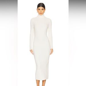 Cream White Bodycon Dress - Fits S and M | NEVER USED